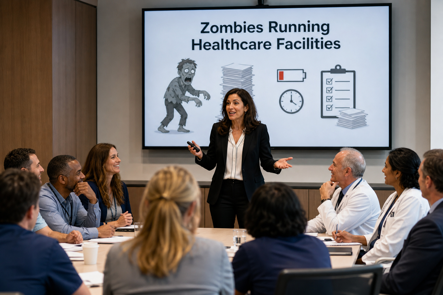 Zombies Running Healthcare Facilities?